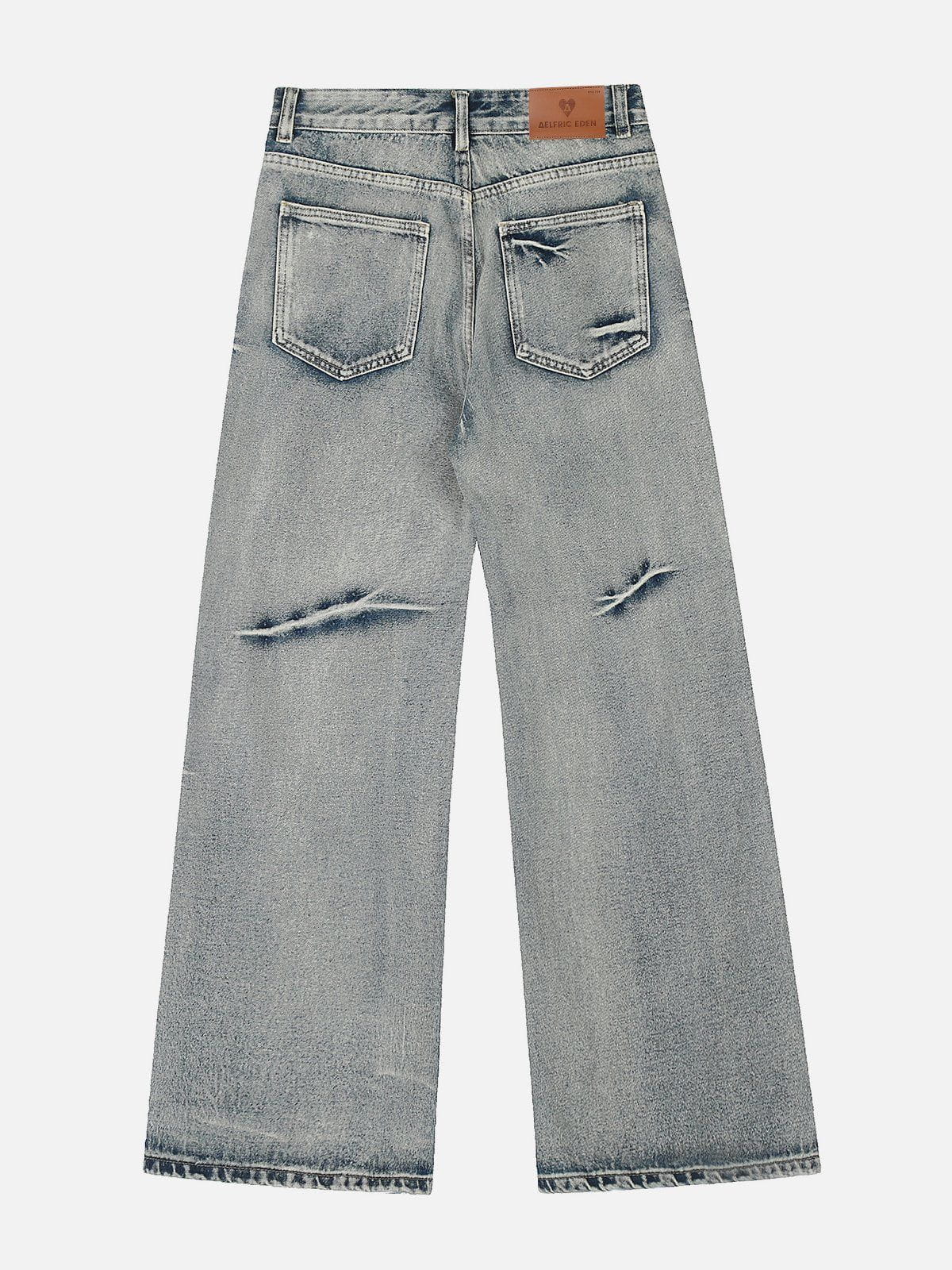 Aelfric Eden Tie Dye Washed Jeans