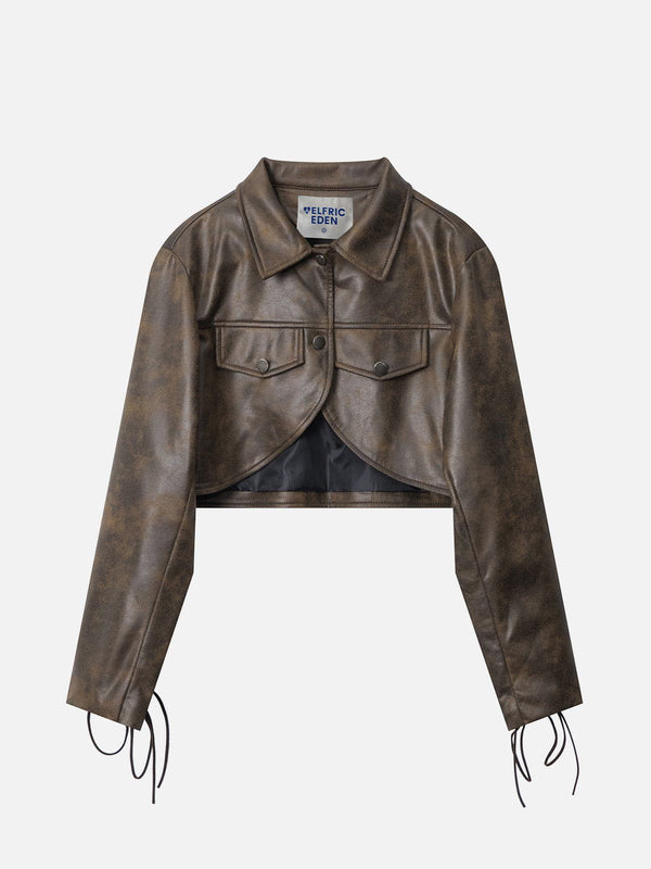 Aelfric Eden Suede Faux Leather Jacket