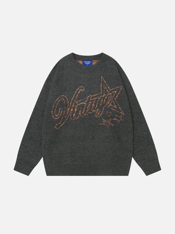 Aelfric Eden Vintage Star Graphic Sweater