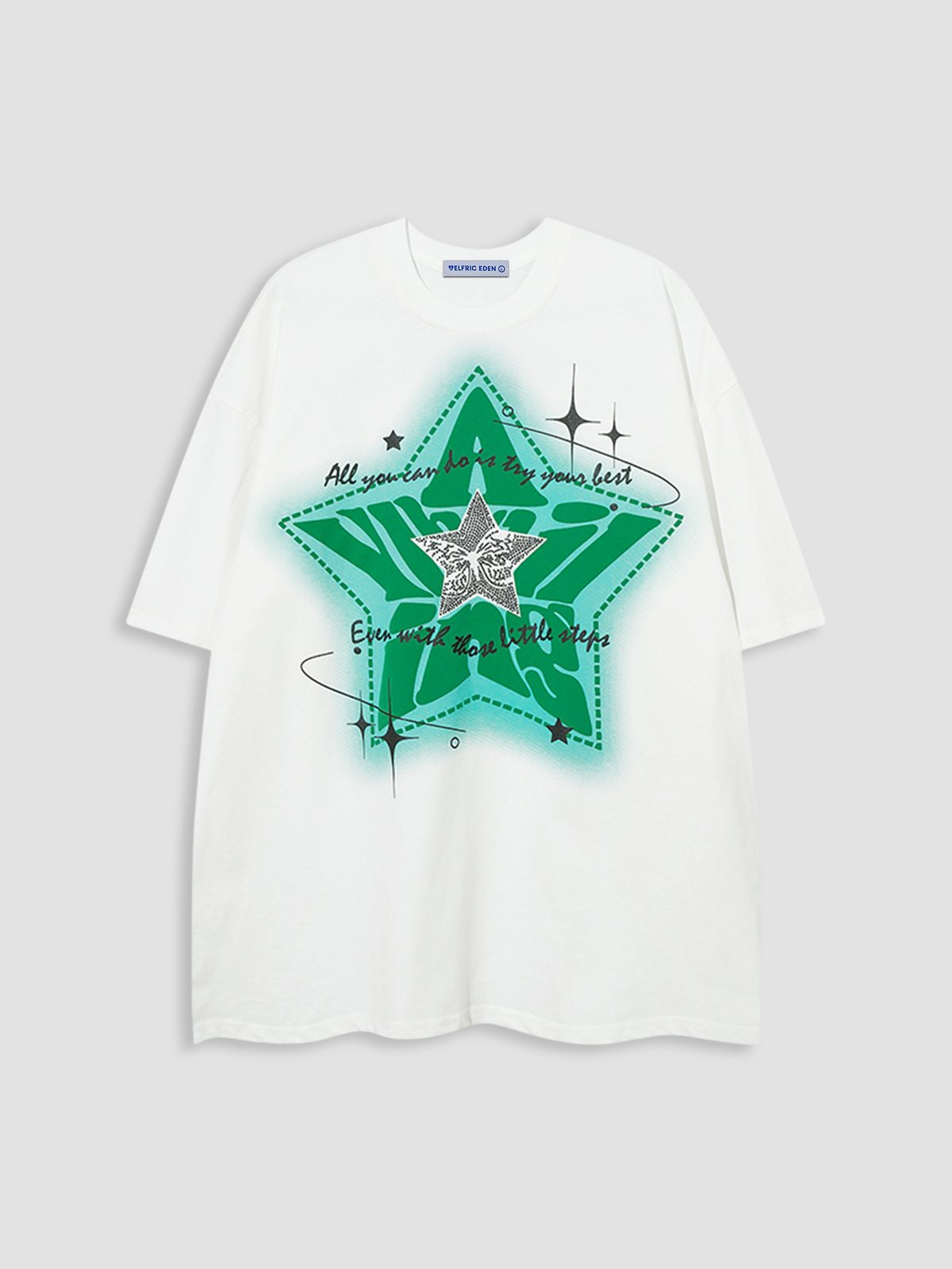 Aelfric Eden Letter Star Print Tee