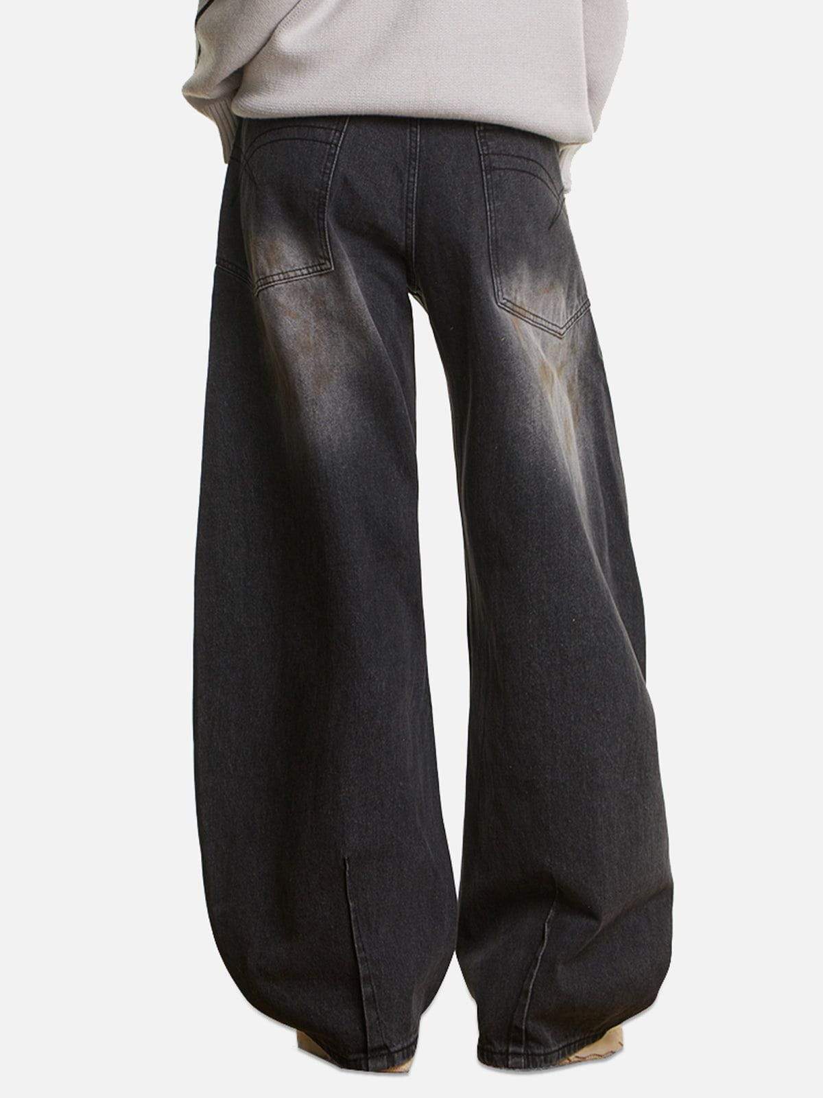 Aelfric Eden Wrinkle Loose Barrel Jeans