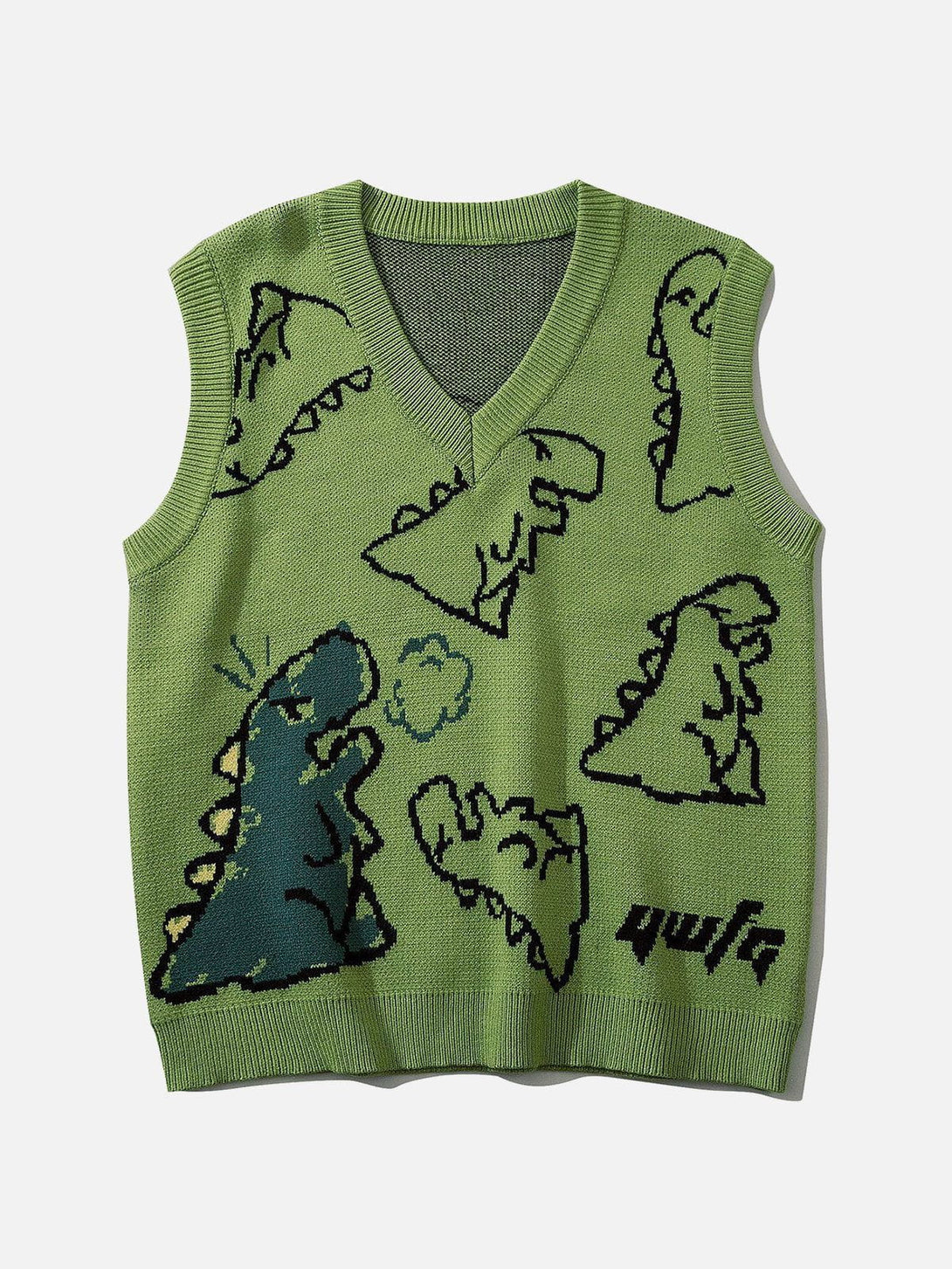 Aelfric Eden Little Dinosaur Graphic Sweater Vest – Aelfric eden
