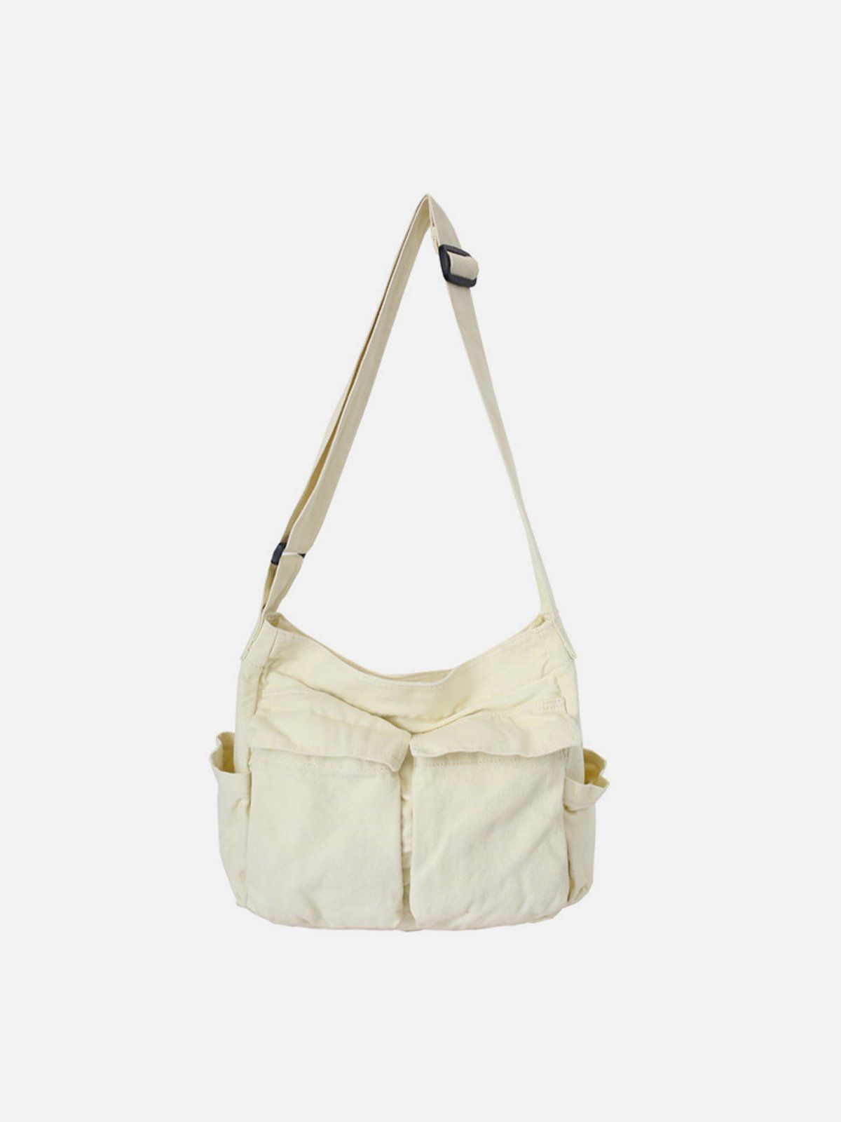 Solid Color Big Pocket Shoulder Bag – Aelfric eden