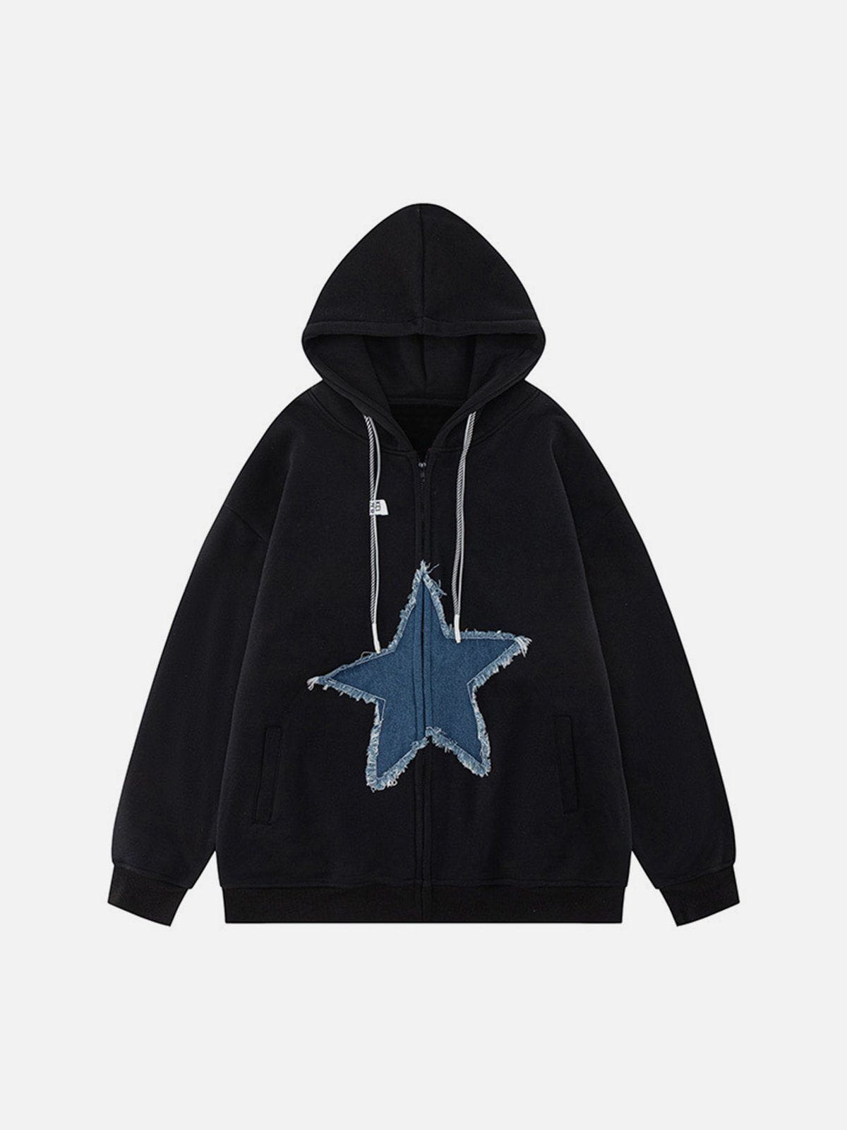 Aelfric Eden Starlight Denim Zip Up Hoodie